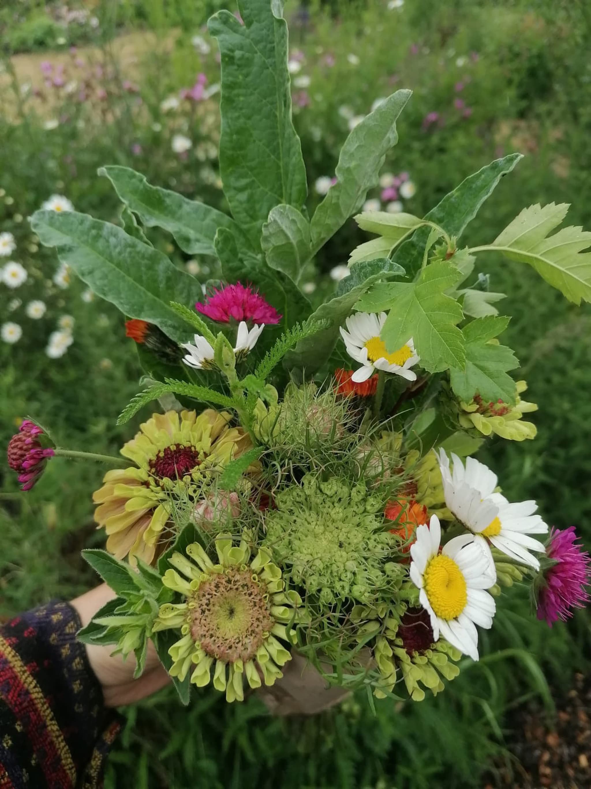 Seasonal Organic Flower bouquet