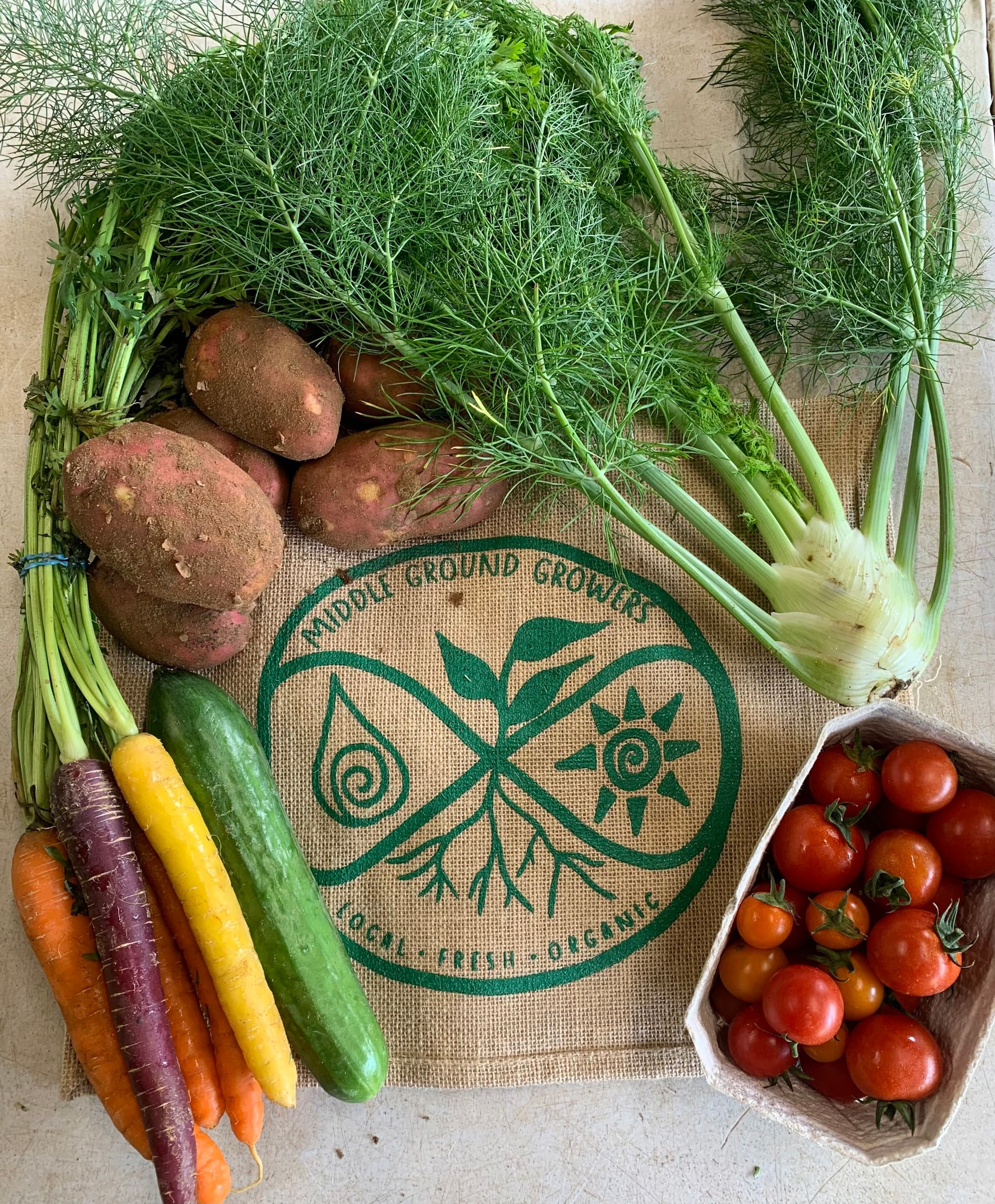 Mini Organic Veg Bag